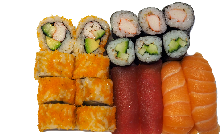 Mix sushi place box (18 stuks)