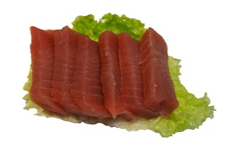 Sashimi tonijn (6 stuks)